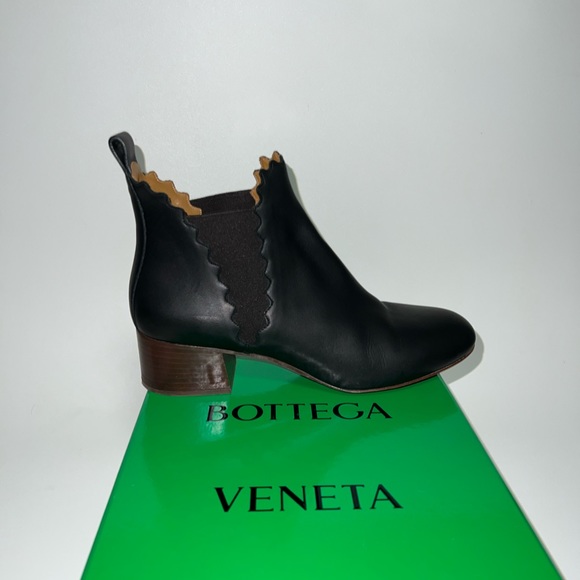 Chloe ITALY heel leather boots! - Picture 6 of 7